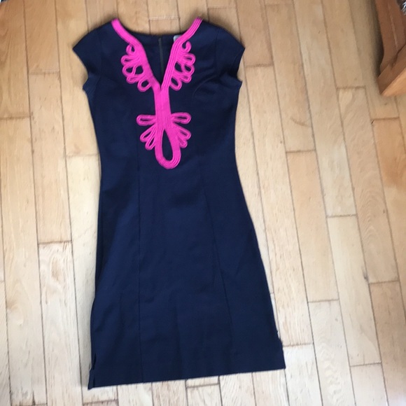 Beautiful navy Hatley dress. - Picture 2 of 5
